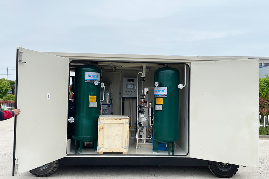 Jenis Trailer Portable PSA Nitrogen Generator