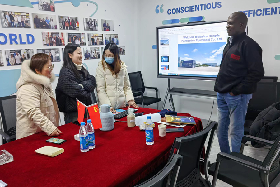 Pemeriksaan Kilang Pelanggan Nigeria